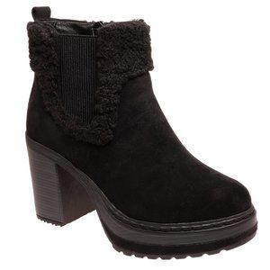 Pierre Dumas Sonata 2 Black Chelsea Platform Ankle Boots